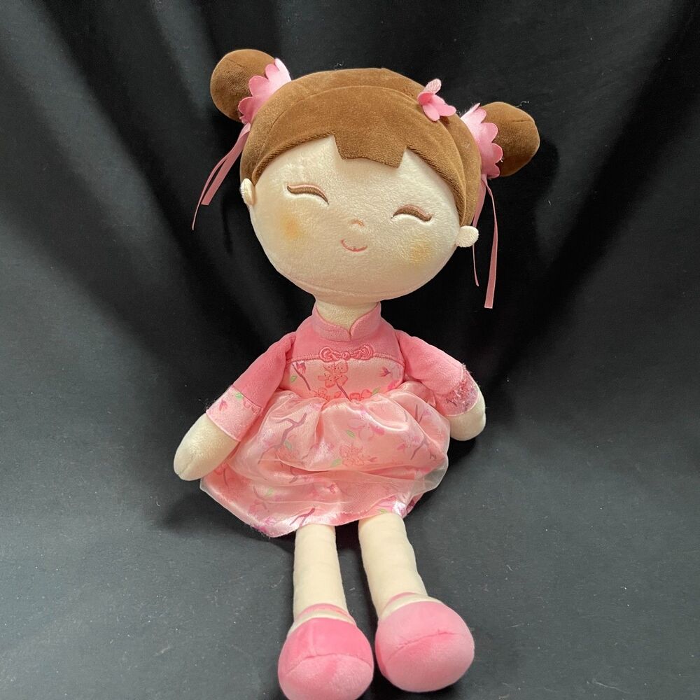 Gloveleya Princess Doll Plush Stuffed Toy Pink 18”